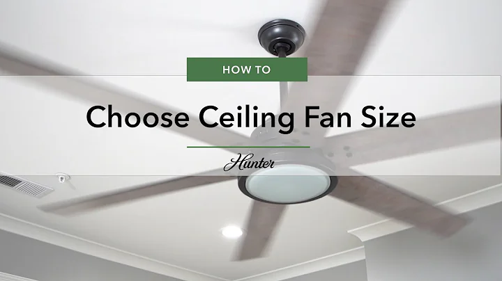 How To Choose Ceiling Fan Size! | Hunter - DayDayNews