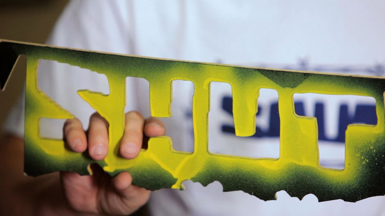 How to Make a Stencil to Paint Board Custom Skateboard YouTube