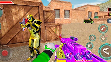 Fps Robot Shooting Games – Counter Terrorist Game Android Gameplay