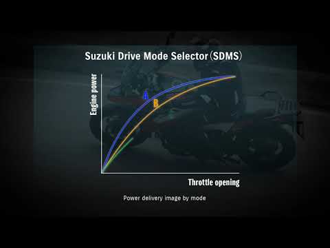 SUZUKI V-STROM 1050XT: SUZUKI DRIVE MODE SELECTOR