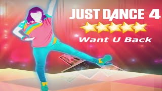 Just Dance 4 dlc  Want U Back 5 Stars