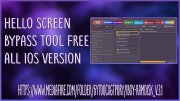 Hello Screen Bypass Tool | All iOS Version | Unlock Tool For All Device | Icloud Bypass