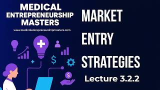 Lecture 3.2.2 | Market Entry Strategy Example | Masters in Medical Entrepreneurship