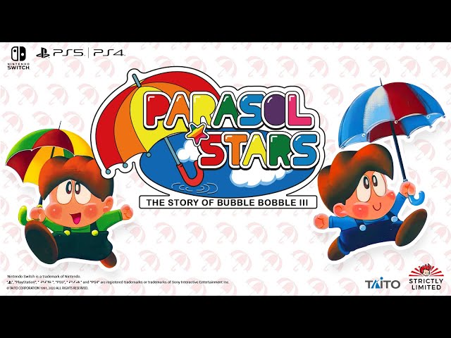 Relíquia de 1991, Parasol Stars: The Story of Bubble Bobble III