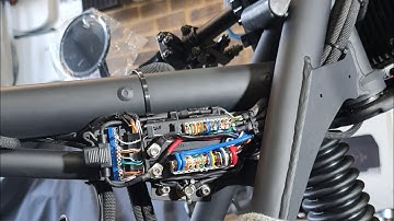 BMW R100 cafe racer update, motogadget Wiring complete to m-unit blue and motoscope Pro ;)