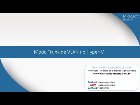 Modo Trunk (tronco) de VLAN em VM Hyper-V | Convergência | #022