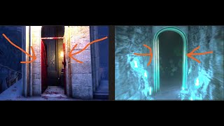 MrDoddy Discoverers red doors secrets + Door of Memories. (Evil Nun TBM The Mystery of the Cemetery)