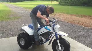 Yamaha 225dr  3 wheeler fun May 31, 2016