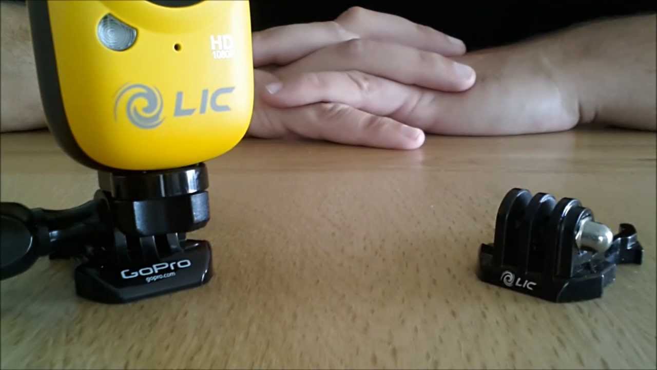 EGO tip#2 - using GoPro accessories on EGO Action Camera (DIY tutorial)