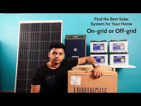 luminous 3 kw solar system with battery panel and inverter unboxing india 2018