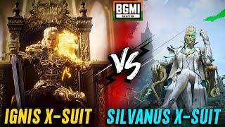 🔥 IGNIS X SUIT VS MAX SILVANUS X SUIT SQUAD | ULTRA RICH BGMI SQUAD | Faroff