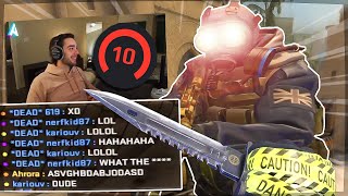 an average day in LVL 10 FACEIT