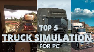 Top 5 truck simulation games for pc || 2023 high graphics screenshot 5