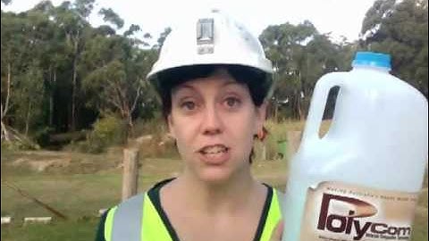 Video of Pavement Stabilising Aid with Polymers - Sustainable science.