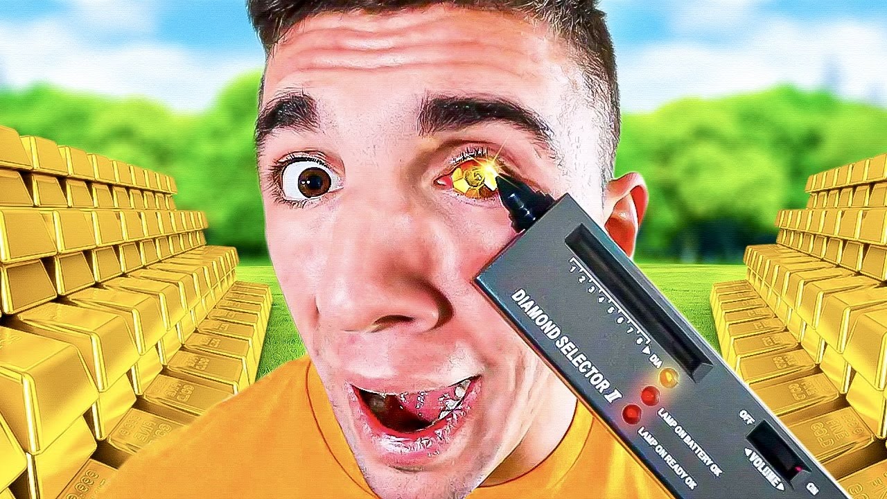 MY $100,000 GOLD EYE!
