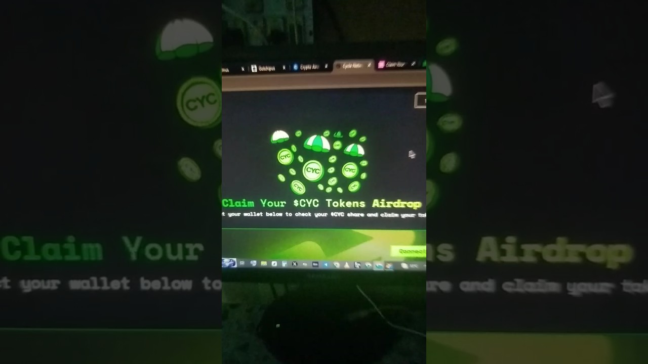 claim cycle cyc token airdrop 