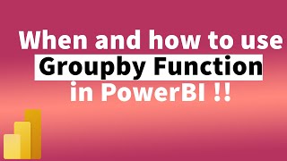 How to use GroupBy Feature in PowerBi | Power Query | MiTutorials