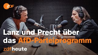 Podcast: Lässt sich der AfD-Erfolg anhand des Parteiprogramms erklären? | Lanz & Precht