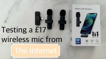 Is a £17 Amazon wireless microphone any good?