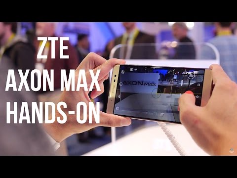 ZTE Axon Max hands-on