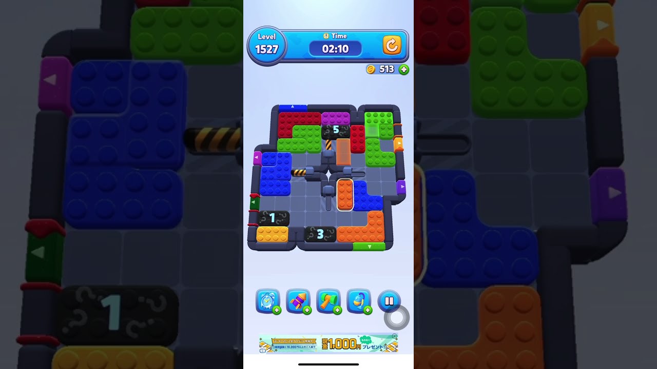 Color Block Jam Level 1527 #games #gaming #gameplay - YouTube