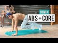 10 MIN ABS + CORE WORKOUT 🔥 No Equipment | HARD | No Repeat | All Sitting