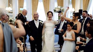 Francesca & Charles' wedding at The Landmark London Hotel