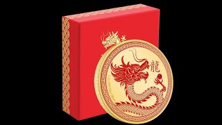 Lunar – Year of the Dragon 2024 Gold u0026 Silver Coins