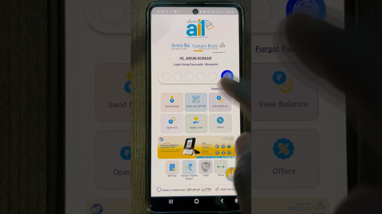 Canara Bank Mobile Banking | how to Register and activate Canara bank Mobile Banking ai1 #canara_ai1
