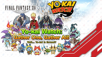 FFXIV x Yo-kai Watch 2024 crossover