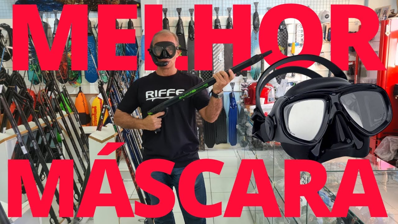 Qual é a melhor máscara para Pesca Submarina?