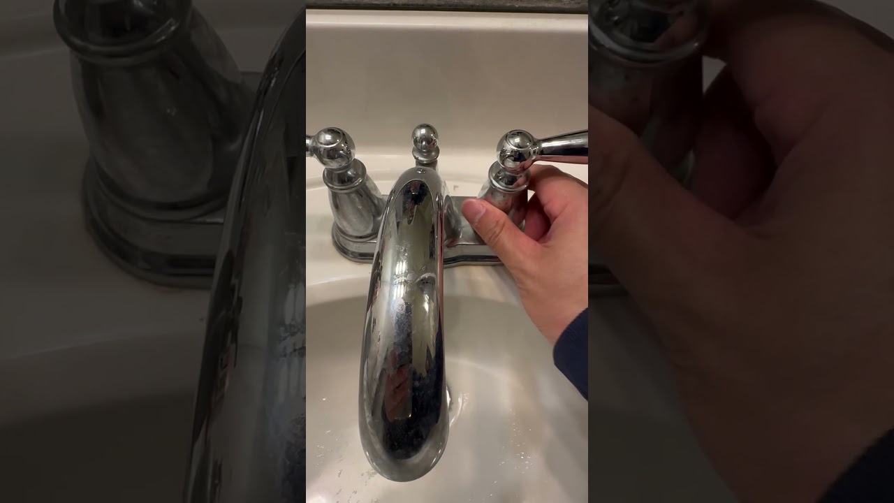 Change Moen faucet cartridge