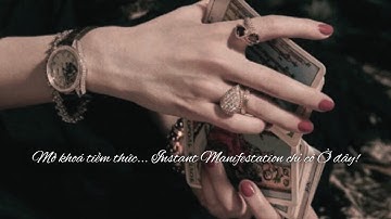 Bạn Sẽ KHÔNG TIN NỔI tốc độ Manifest của Bạn sau khi biết bí mật này! - Instant Manifestation