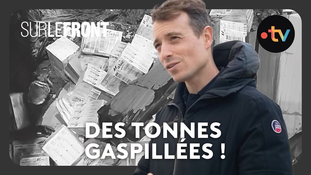 Gaspillage alimentaire : la face cachée d'un méthaniseur - Sur le front avec Hugo Clément