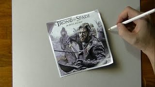 Drawing Battle of Bastards Game of Thrones screenshot 5