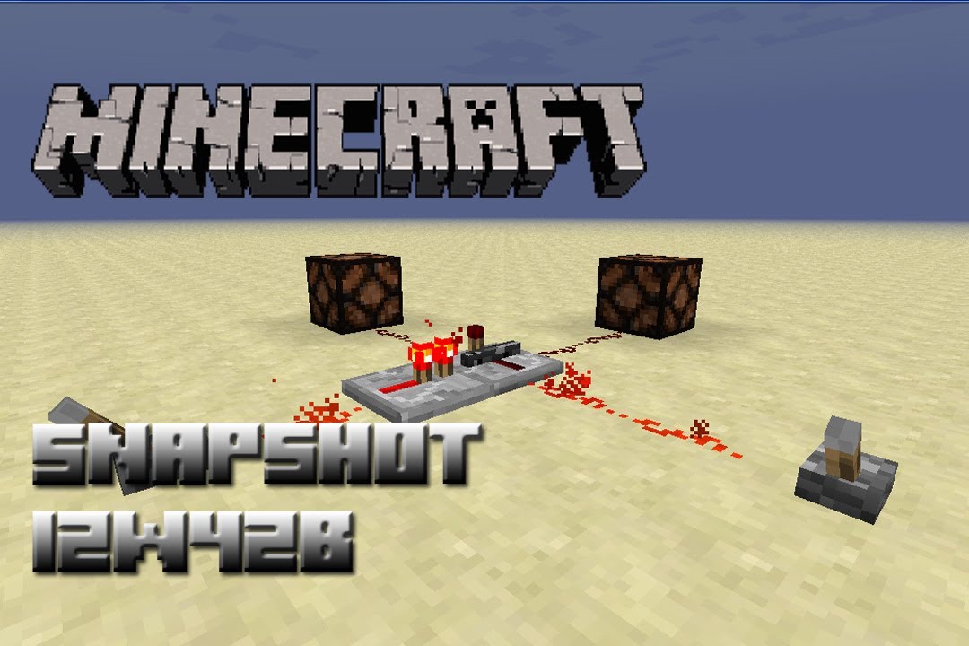 Minecraft NEW snapshot 12w42b: pre-release