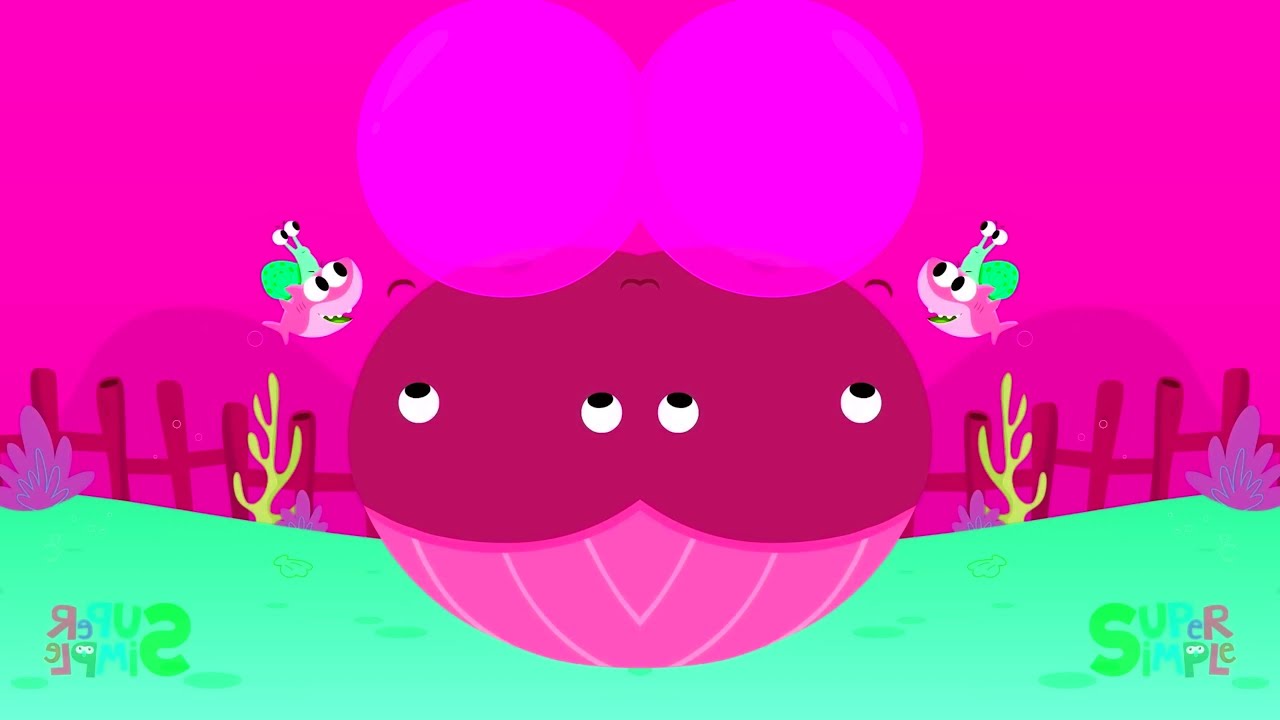 Pop The Bubbles Whale {Super Simple Song} | Sponsored By: Gamavision Csupo Effects x Klasky Csupo