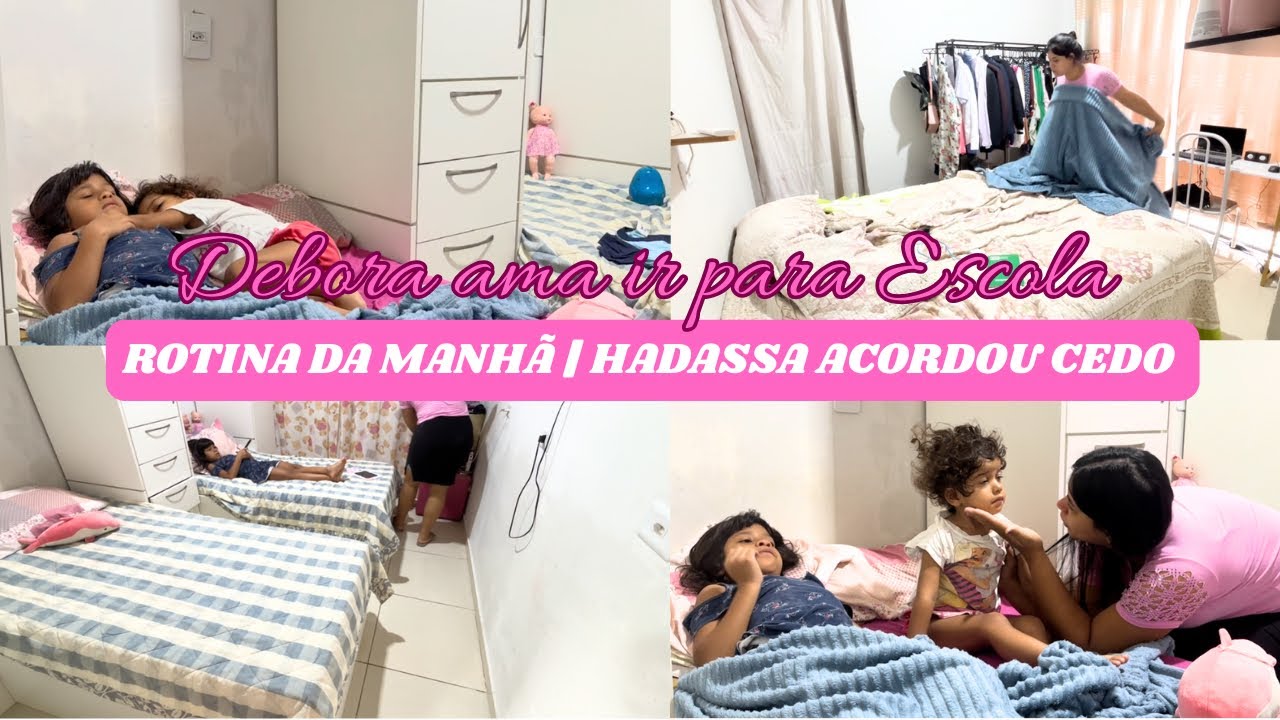 ROTINA DA MANHÃ DE UMA MÃE CRISTÃ | DEBORA AMA IR PARA ESCOLA 🤩