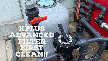 K1 ADVANCED FILTER FIRST CLEAN!! HOW TO CLEAN!