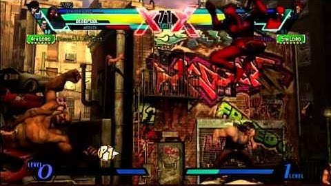 Ultimate Marvel vs Capcom 3 : Wesker/Deadpool/Strider(Me) vs Ryu/Akuma/Deadpool