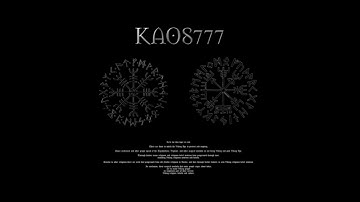 KAOS777 - Ægishjálmur / Vegvísir Computer Animation