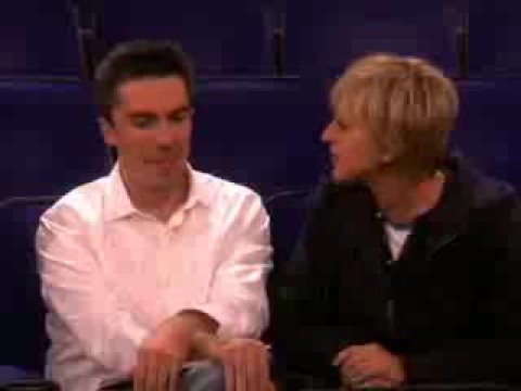 Ellen Lip Synching In Rehearsal