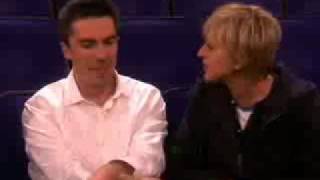 Ellen Lip Synching In Rehearsal