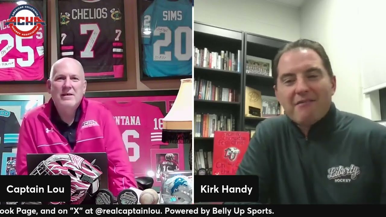Catching up with Liberty Flames ACHA Men's D1 HC Kirk Handy on The ACHA Power Play