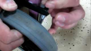 Nova Rollator / Walker with wheels Brake Handle and Steel Cable installation