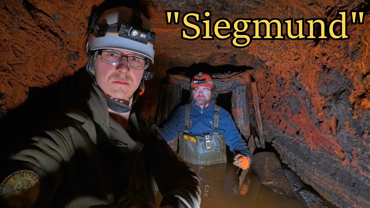 Opuszczona kopalnia "Siegmund" - do pasa w czerwonym błocie!