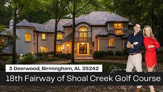 Tour This $2.7M Gated Estate Overlooking Shoal Creek Golf Course