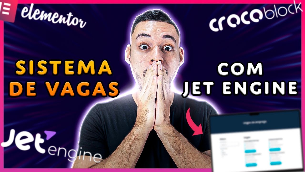 Como Criar um SISTEMA DE CADASTRO DE VAGAS Com JET ENGINE (CROCOBLOCK ...
