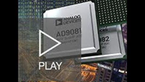 Analog Devices MxFE® RF Data Converter Transceivers
