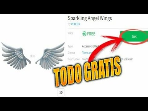 Como Tener El Catálogo De Roblox Gratis 100 Real No Fake - roblox catalog angel wings